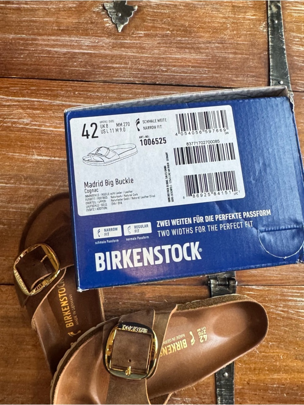 Madrid Big Buckle Birkenstocks - Picture 10 of 10